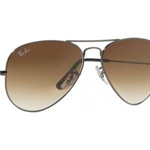 Ray ban aviators - 55mm - brown - brand new!!